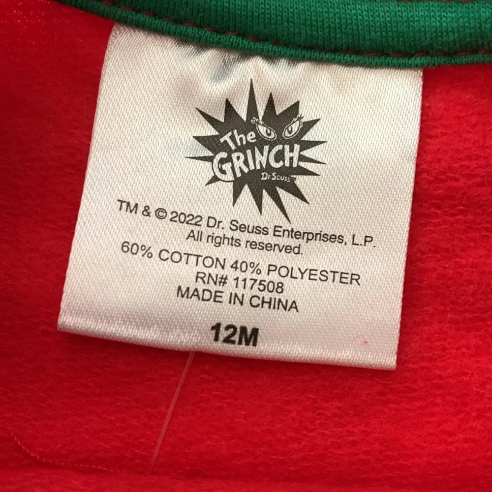 The Grinch Baby Girls Grinchmas Outfit